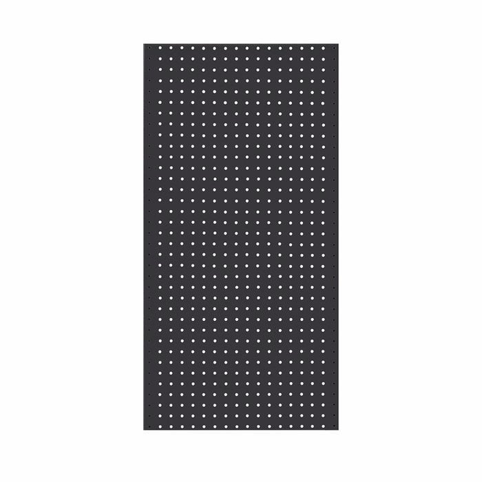 Pinnacle 900 x 450mm Matte Black Metal Pegboard - 900 x 450mm