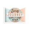 Nostalgic-art 15x20cm Small Wall Hanging Metal Sign Plaque Every Journey Begins
