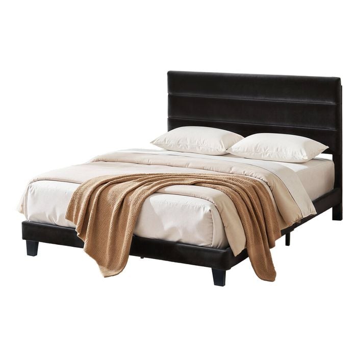 Artiss Double Bed Frame Black Velvet
