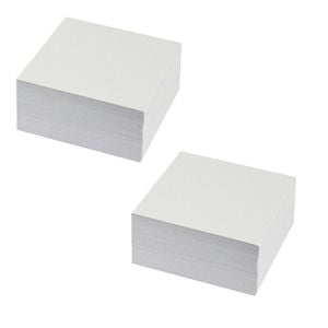 Esselte 1000 Sheets Memo Cube Paper/notes Refill 95 X 95mm Work Stationery