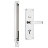 Gainsborough 600mm Polished Stainless Steel Trilock Omni Allure Double Cylinder