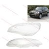 Pair Of Headlight Lens Lamp Cover Lampshade Fit For BMW X5 E70 2008-2013