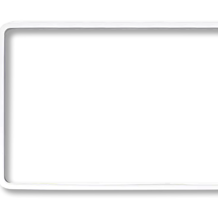 NEW Tesla Model 3 Highland 2023-Onwards Screen Protector Frame Protection Silicone Cover White