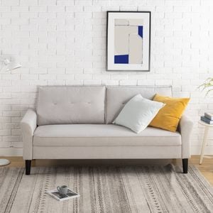 Zinus 3 Seater Sofa Couch - Light Grey