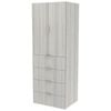Lugna 2048 x 750 x 580mm Mist Hanging 4 Drawers Double Door Storage Cabinet