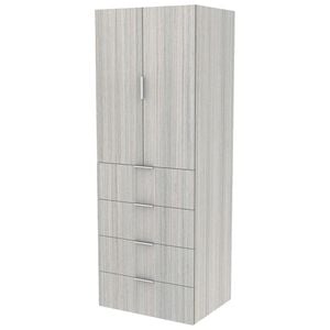 Lugna 2048 x 750 x 580mm Mist Hanging 4 Drawers Double Door Storage Cabinet