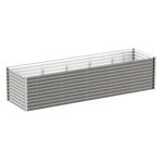 Birdies Designer Garden Bed  336x92x74cm Slate Grey