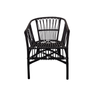 Elegance Living 57x61x77cm Blackmatte Roca Chair