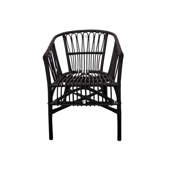 Elegance Living 57x61x77cm Blackmatte Roca Chair
