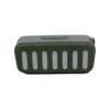 Portable Rechargeable Bluetooth Stereo Speaker USB MicroSD Input - Green