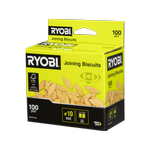 Ryobi No.10 Wood Joining Biscuits - 100 Pack