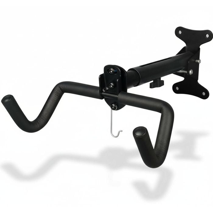 Horizontal Wall Mount Bike Storage for Garage or Home
