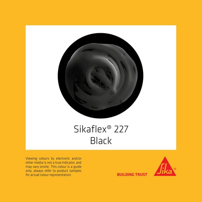 Sika 150ml Black Sikaflex-227 Auto And Construction Sealant