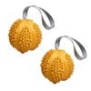 2x Petopia Ultra Tough 5cm Rubber Durable Durian Dog Toy Chew Treat Mini Assort