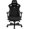 Anda Seat Kaiser 3 Series Premium Gaming Chair Large - Black Fabric