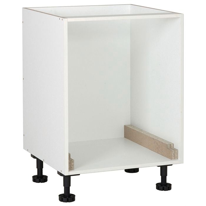 Kaboodle 600mm White Oven Base Cabinet - 600mm