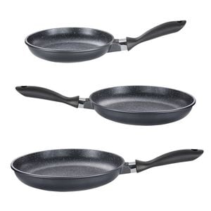Stone Non Stick Frypan Tri Pack , & 20cm/24cm/28cm Baccarat