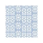 Chateau in Soft Blue 20cm x 28cm Sample Wallpaper Mural
