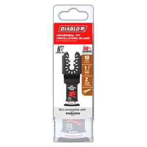 Diablo 30mm Universal Bi-Metal Demo Demon OMT for Nail-Embedded Wood 10 Pack