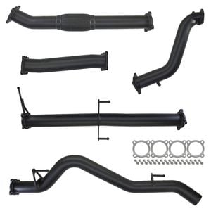 Ignite Exhausts Turbo Back For Mitsubishi Mn Triton 2.5l 3" No Cat With Pipe 409 Stainless Steel