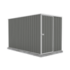 Absco Sheds 1.52 x 3.0 x 1.80m Woodland Grey Basic Single Door Garden Shed