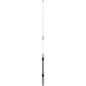 GME UHF CB Stainless Steel Whip Elevated Feed 6.6dBi Antenna 86cm Silver