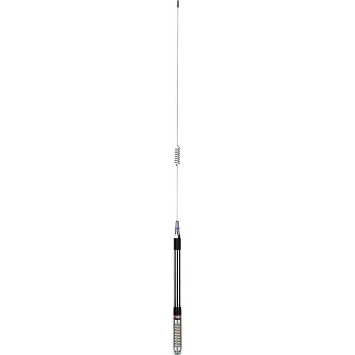 GME UHF CB Stainless Steel Whip Elevated Feed 6.6dBi Antenna 86cm Silver