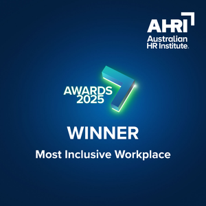 Awards 2025 Winner LinkedIn Most Inclusive Workplace.