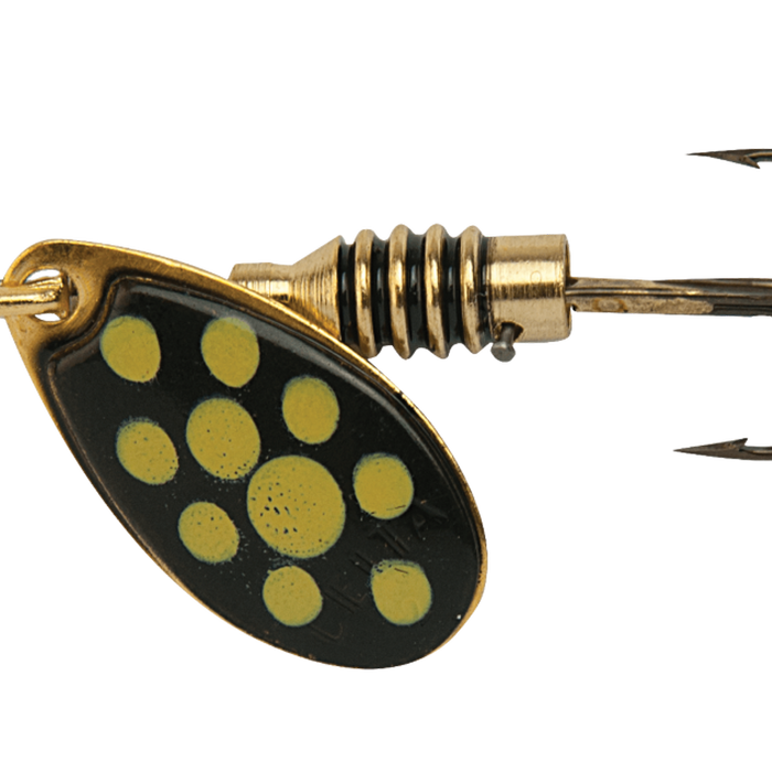 Celta #1 -2g Spinner - Gold Black Yellow Dots