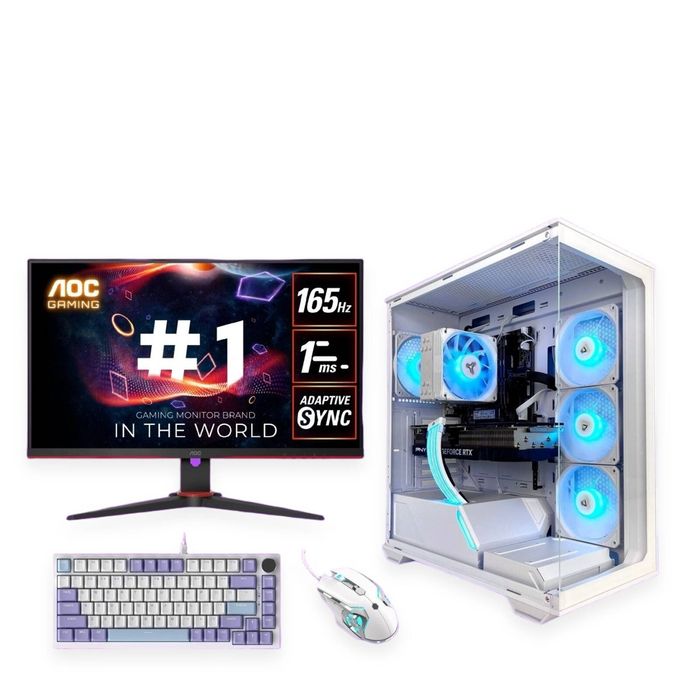 Gaming PC Bundle | Core i5 14400F | RTX 4060-4070 Ti Super | Constellation S1 Lite