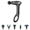 Fitsmart Fs-4500 I-reach Massage Gun With 5 Attachments Black