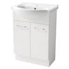 Estilo 600mm Vanity With Semi-Recessed Basin And 1 Tap Hole