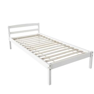 Wayford Bed Frame White - King Single