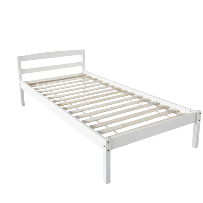 Wayford Bed Frame White - King Single