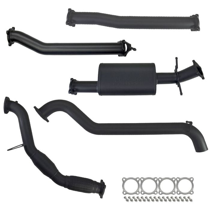 Ignite Exhausts Turbo Back For Mazda Bt50 3.2l 3" Cat & Muffler 409 Stainless Steel