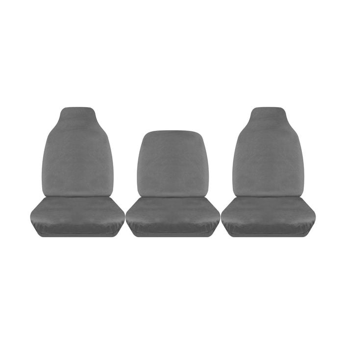 For Mitsubishi Fuso Fighter Truck All Badges 2011-on Canvas Custom Front Seat Covers