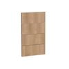 Kaboodle 450mm Cajun Oak Modern 4 Drawer Panels