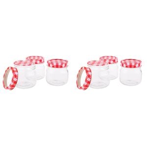 2x 6pc Appetito 250ml Mason Preserving Jars Home/Kitchen Organiser