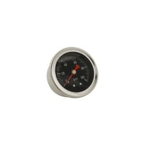 Cal Custom EFI Fuel Pressure Gauge 1-1/2" Liquid Filled 1/8" NPT Thread 0-100Psi