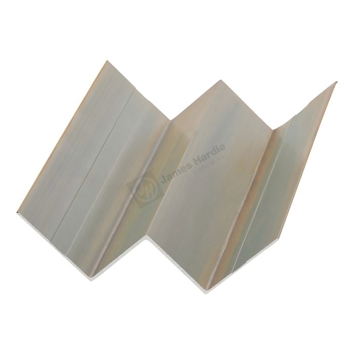 James Hardie Linea® 2700mm 90 Deg Aluminium Internal W Corner Mould Weatherboard - 90 Degree