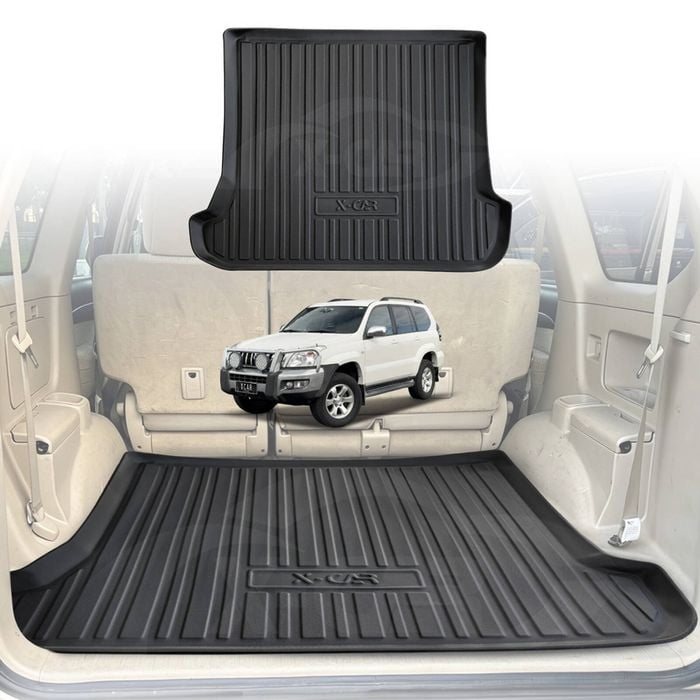 Heavy Duty Trunk Cargo Mat Boot Liner Luggage Tray for Toyota Landcruiser Prado 120 Series 2003-2009