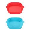 Catzon 2 Pcs Silicone Liners Pot for Air Fryer Reusable