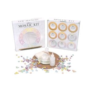Mandala Art Pastel Round Mirror Mosaic Craft Kit
