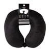 Milano Decor Memory Foam Travel Neck Pillow With Clip Black