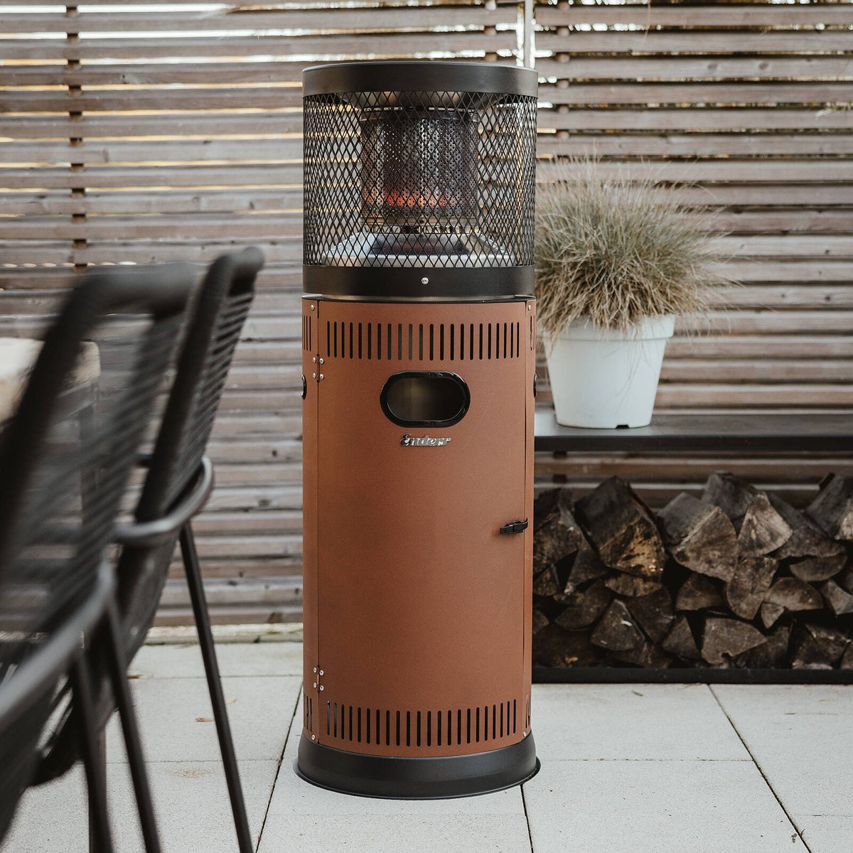 Enders Ochre Cozo Gas Patio Heater Bunnings Australia