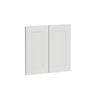 Kaboodle 600mm Sesame Salt Alpine Med Rangehood Doors - 2 Pack