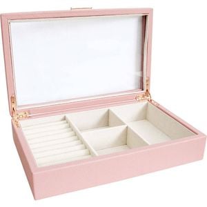 LVD Jewellery Storage Box Organiser Large 29.5x19cm - Seashell