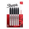 Sharpie Black Fine Marker 5 Pack
