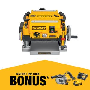 DEWALT 330mm 1800W Corded Thicknesser DW735-XE