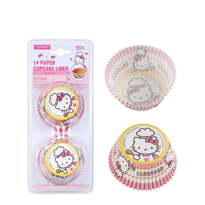 Chefmade x Sanrio Hello Kitty Paper Cupcake Liner - Chef